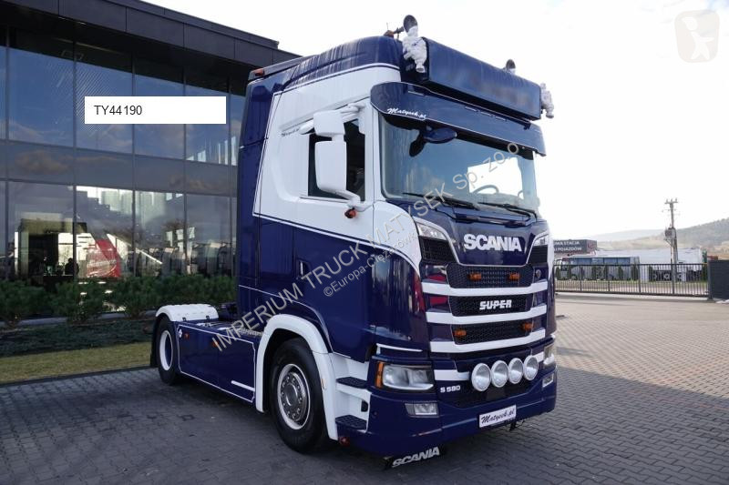 Traktor Scania S 580 / FULL AIRMATIC / I-PARK...