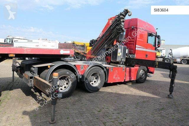 Traktor MAN 28.500 TGX 6x2, Kran PM 40528,...