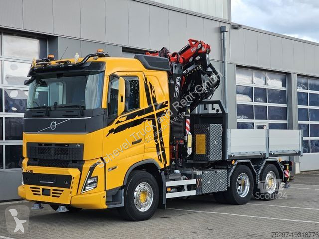 Tahač Volvo FH 500 SZM + FASSI 545 -7 m. FlyJib...