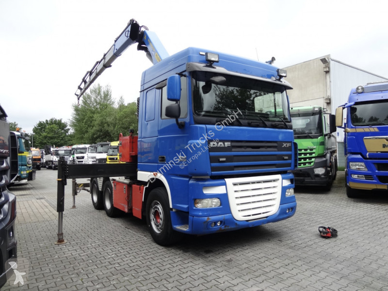 Tracteur DAF 460 6X2 Kran Palfinger 34002