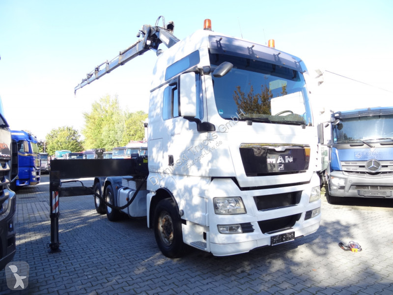 Tracteur MAN TGX 6X4 Kran MKG 381 bis 20 Meter