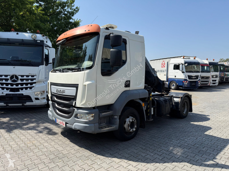 Tahač DAF LF 220.13 Kran Hiab 111 E-3 HiDuo