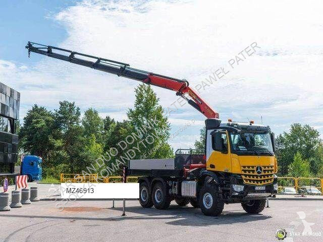 Tractor Mercedes AROCS 3345 6x6 PALFINGER PK...