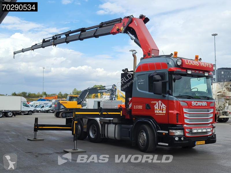 Tracteur Scania G440 6X2 N Crane Truck HMF 6020...