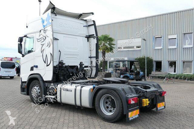 جرار Scania R410 4x2, Retarder, Hydr., 2x Tank,...