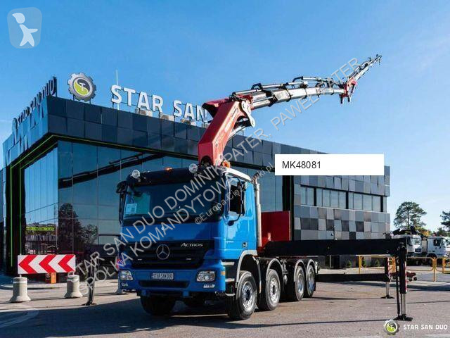 Влекач Mercedes 4148 8x4 PALFINGER PK 74002 Crane