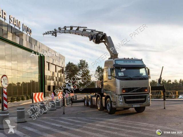 Влекач MAN VOLVO FH540 8x4 HIAB 477 E-6XS Crane...