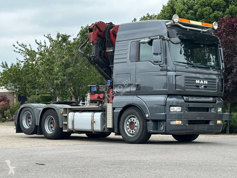 جرار MAN 28.480 6x2!! HMF 42tm/Flyjib...