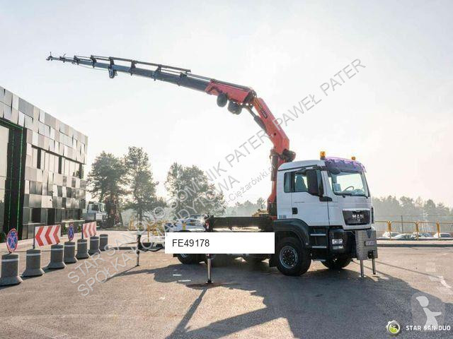 Влекач MAN TGS 33.400 6x4 PALFINGER PK 29002...