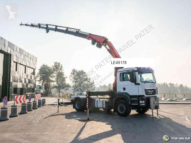 Влекач MAN TGS 33.400 6x4 PALFINGER PK 29002...