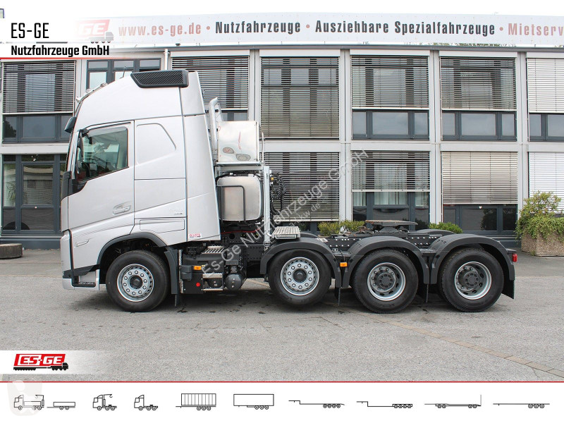 Влекач Volvo 551 8x4 Tridem VLA (Luftfederung)