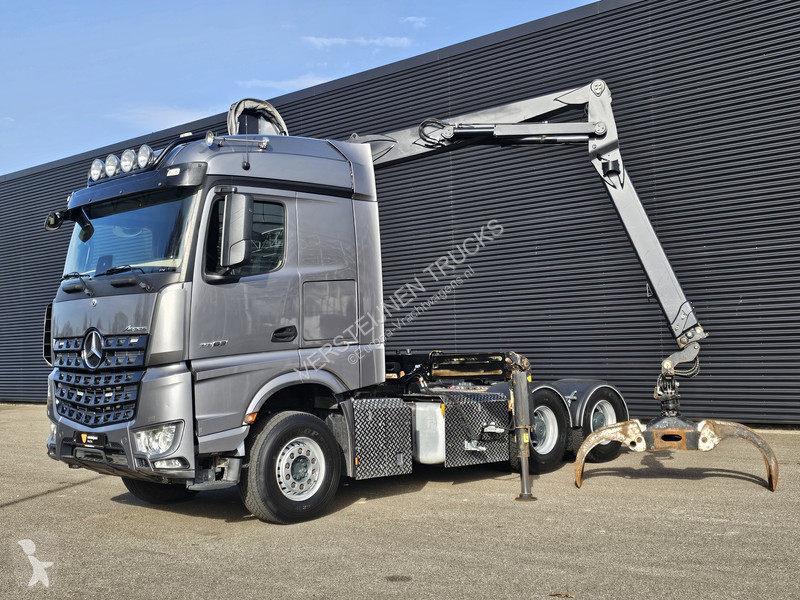 جرار Mercedes 3363 SL / 6x4 / PALFINGER EPSILON...