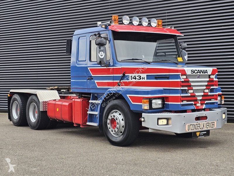 جرار Scania T143450 6x4 TORPEDO / HAUBER /...