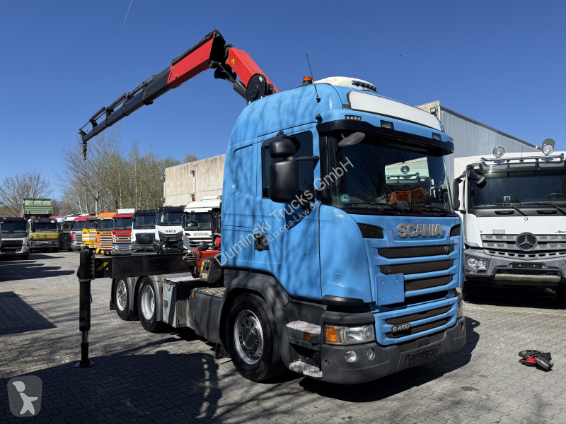 جرار Scania G450 6X2 Kran Palfinger PK 26002