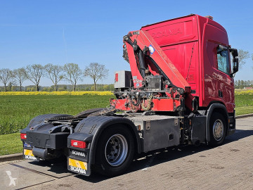 Влекач Scania R450 CRANE HMF 1720-K4