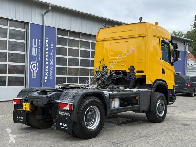 جرار Scania 450 XT 4x4 Euro 6 SZM Kipphydraulik...