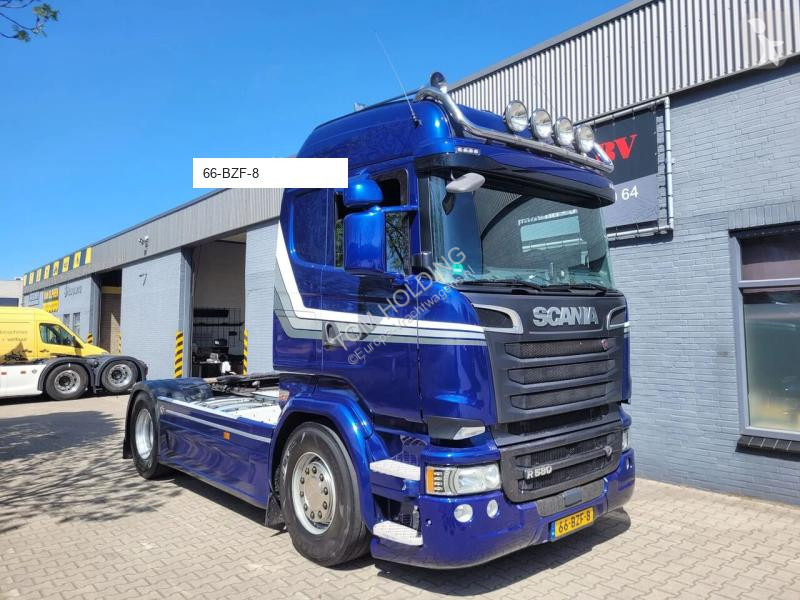 Trekker Scania R580 A4X2NB vollucht 6x ballons...