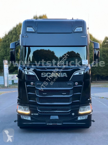 جرار Scania S730 V8 Vollluft, Retarder, iftachse