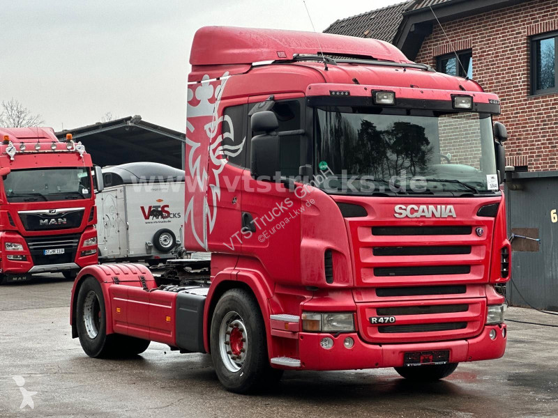 جرار Scania R470 4x2 Blatt-/uft, Hydraulik,...