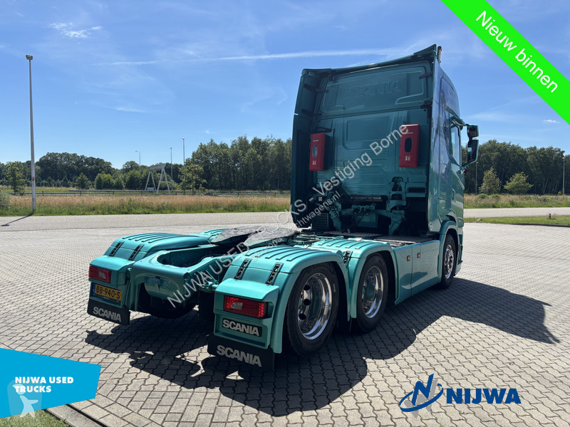 جرار Scania 660 6x2 howtruck V8 + chuifschotel