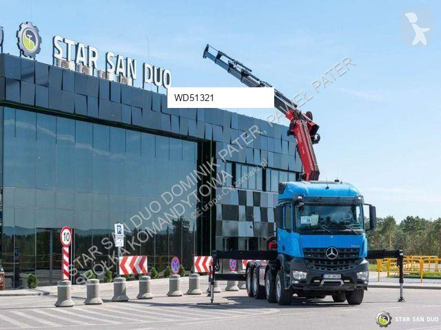 Влекач Mercedes MERCEDES BENZ 3251 8x4 Fassi F...