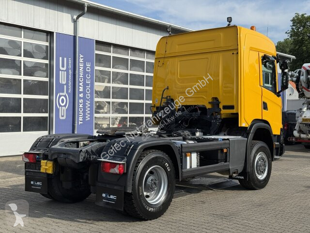 جرار Scania 450 XT 4x4 Euro 6 SZM Kipphydraulik...