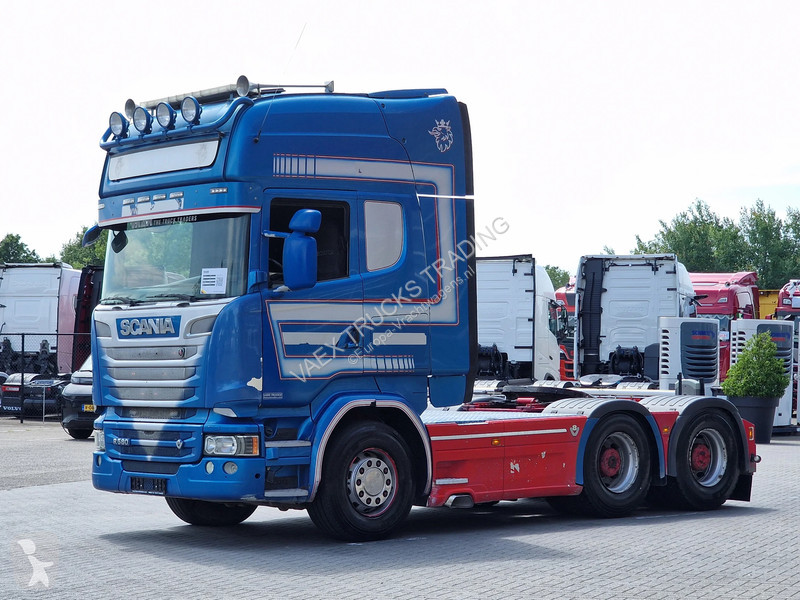 جرار Scania R580 V8 Topline 6x4 - TO/Hydraulic...