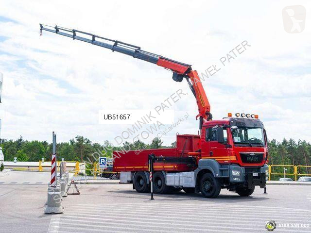 Влекач MAN TGS 6x4 PALFINGER PK 23001 EH Crane...