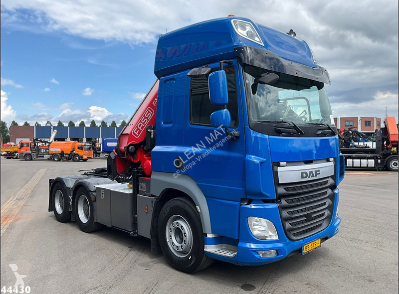 جرار DAF FAT 85.510 6x4 Euro 6 Retarder Fassi...