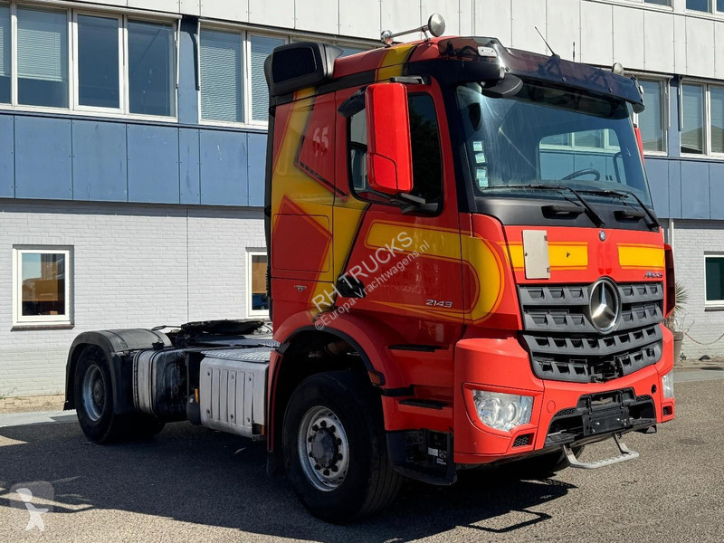 جرار Mercedes 2143 4X4 EURO 6 + TIPPER HYDRAULICS