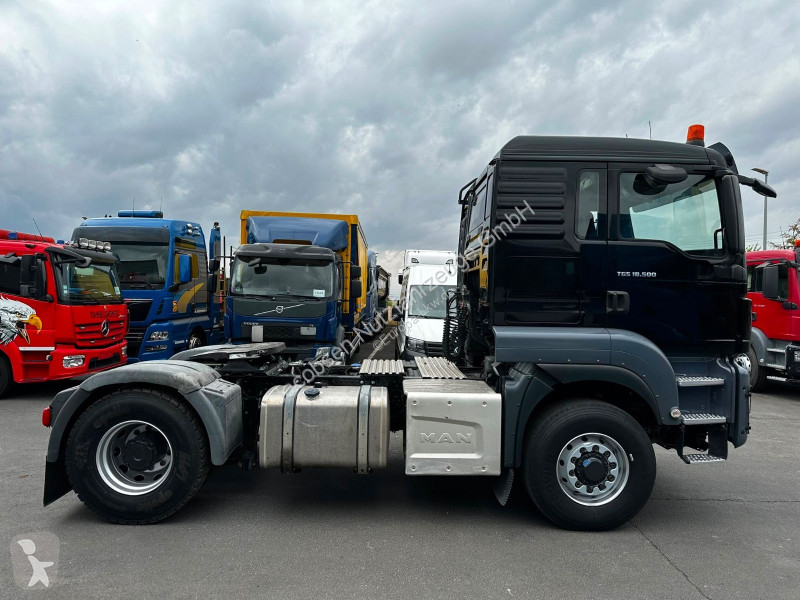 جرار MAN 18.500 BLS 4x4H, Pritarder, orig. Km