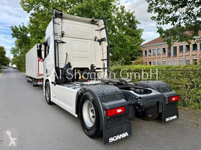 Tahač Scania 500 / etarder / 2 x Tank