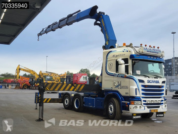 Tahač Scania L G480 G 6X2 N-Truck ift+enkachse Palfinger PK60002 Kran Crane 6x Extensions Euro 5