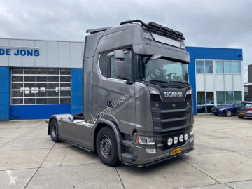 Scania G S660 V8 NS / Retarder / Full Air / 2x Tank / Ful Spoiler / Stand Airco tractor unit