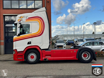 Scania R 580 Highline (1.2) - Euro 6 D - Side skirts - 2 diesel tanks - etarder - Night air conditioning tractor unit