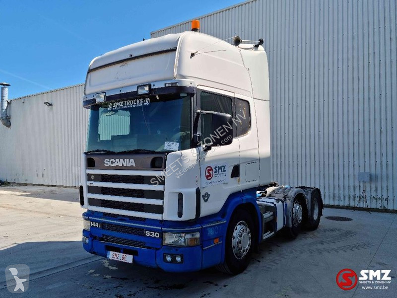 Tracteur Scania 144 460 6x2 ex portugal