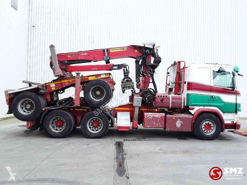 Traktor Scania 490 +palfinger s...