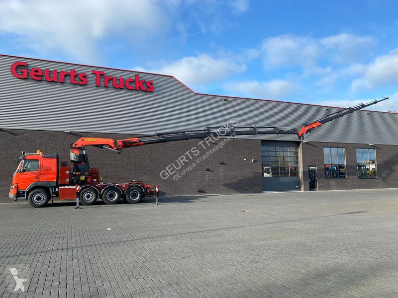Traktor Volvo 500 8X6 + PALFINGER PK 65002-SH F...