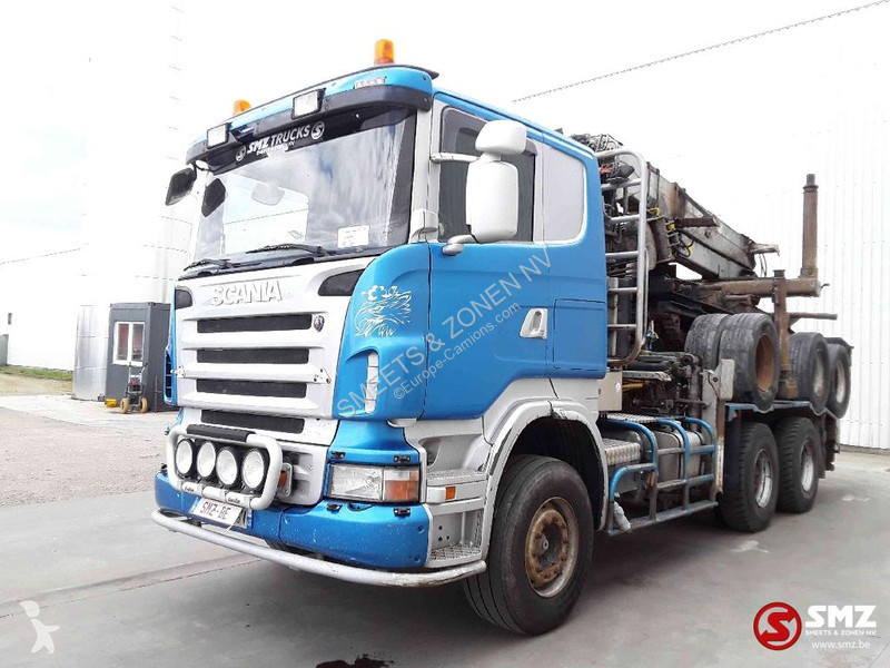 Traktor Scania 560 Friederich full combi 3 axles