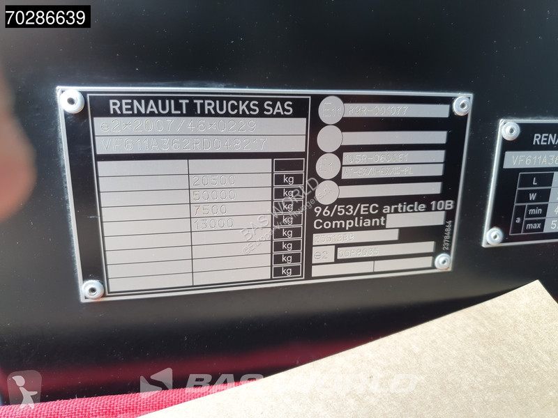 Traktor Renault T 440 4X2 Retarder 2xTanks...