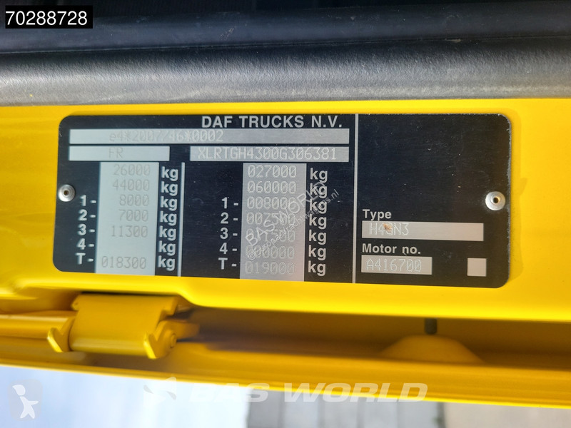 Tahač DAF 530 6X2 Retarder Lift+Lenkachse...