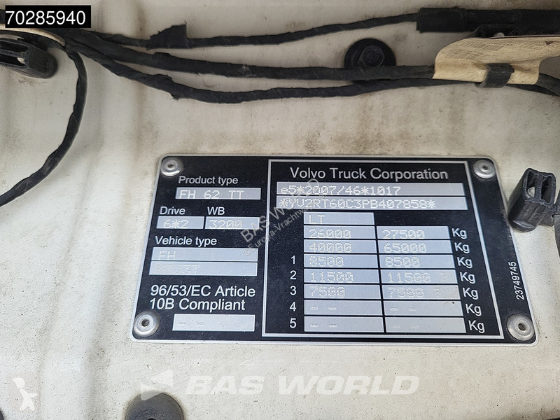 Traktor Volvo 540  6X2 XL Retarder 2xTanks...