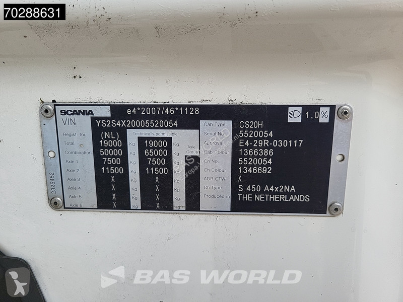 Trekker Scania S450 4X2 NL-Truck Retarder...