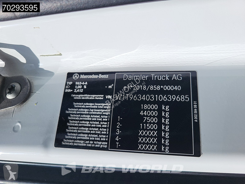 Traktor Mercedes 1851 4X2 BigSpace 2xTanks Euro 6