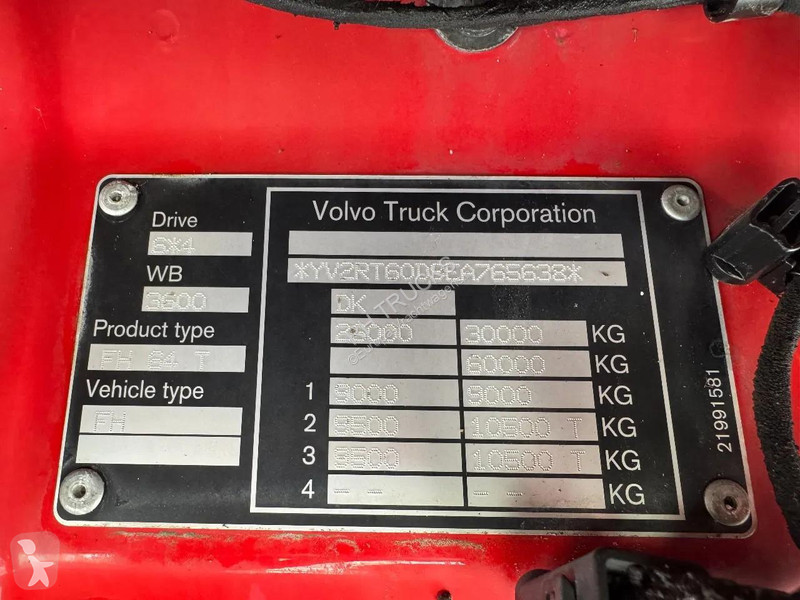 جرار Volvo 6X4 - EURO 6 + PALFINGER EPSILON...