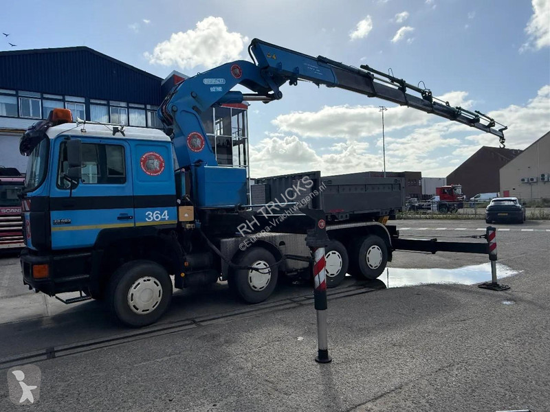 Traktor MAN 33.463 8X4 + 62 EFFER CRANE - 6X...