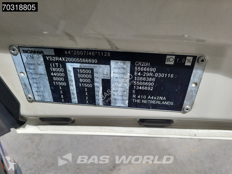 Trattore Stradale Scania R410 4X2 NG! Retarder...