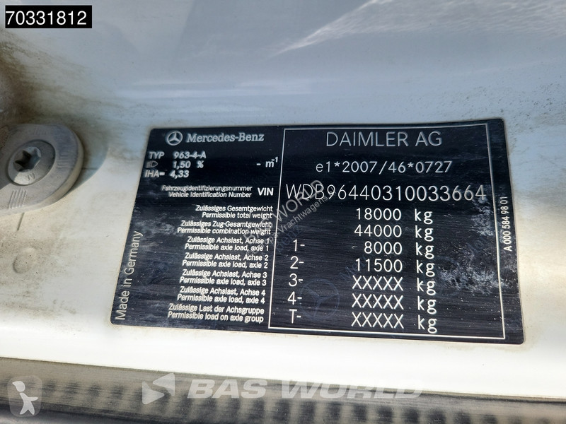 جرار Mercedes 1840 4X2 ClassicSpace Big-Axle...