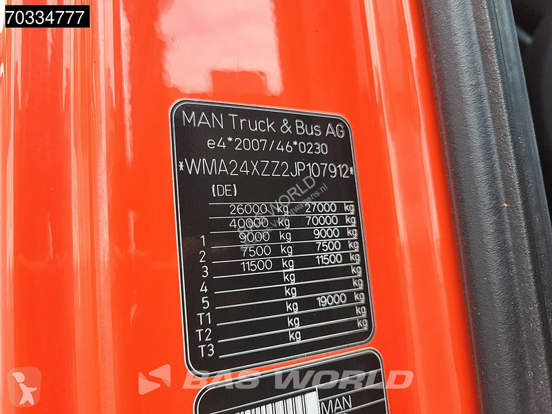 Tahač MAN 26.540 6X2 XLX Retarder Navi ACC...