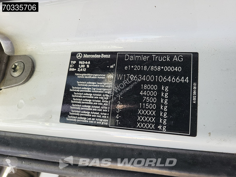 Cabeza tractora Mercedes 1845 4X2 StreamSpace...